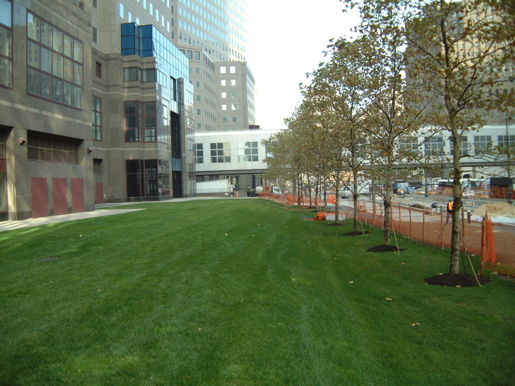 John Chatterton Battery Park NYC job site before construction 911